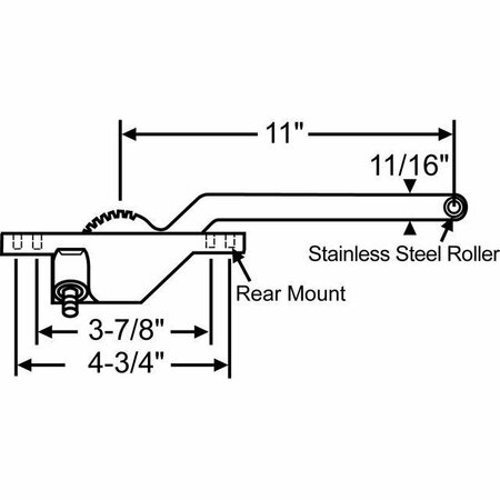 STRYBUC Single Arm Casement Operator 36-226-10